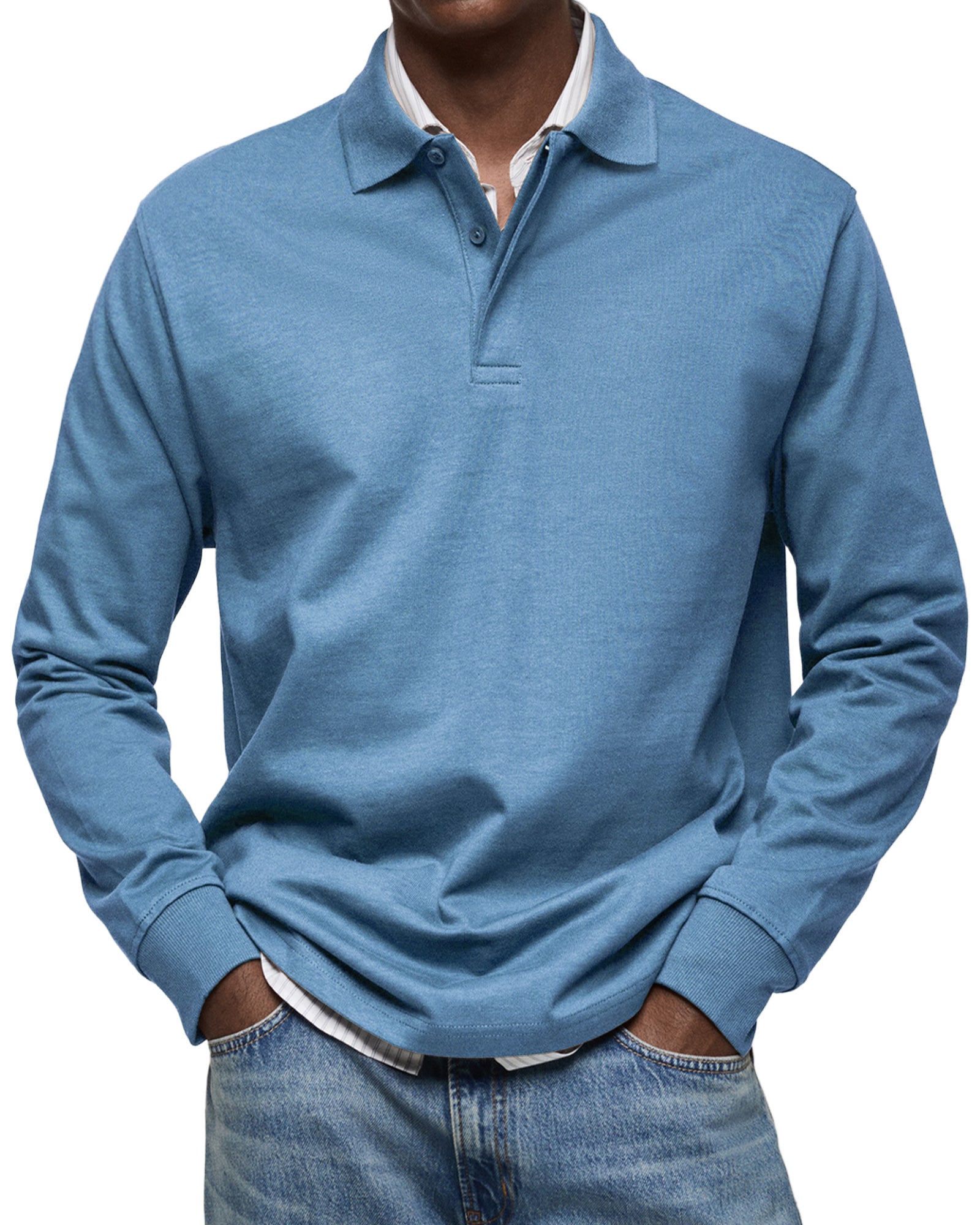 RIKO | Polo Lange Mouw - Comfortabel en Stijlvol