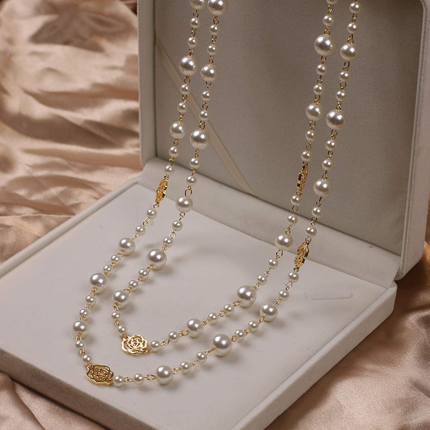 JASMIJN™ | Elegante Ketting met Tijdloze Glans en Romantische Uitstraling voor Elke Gelegenheid