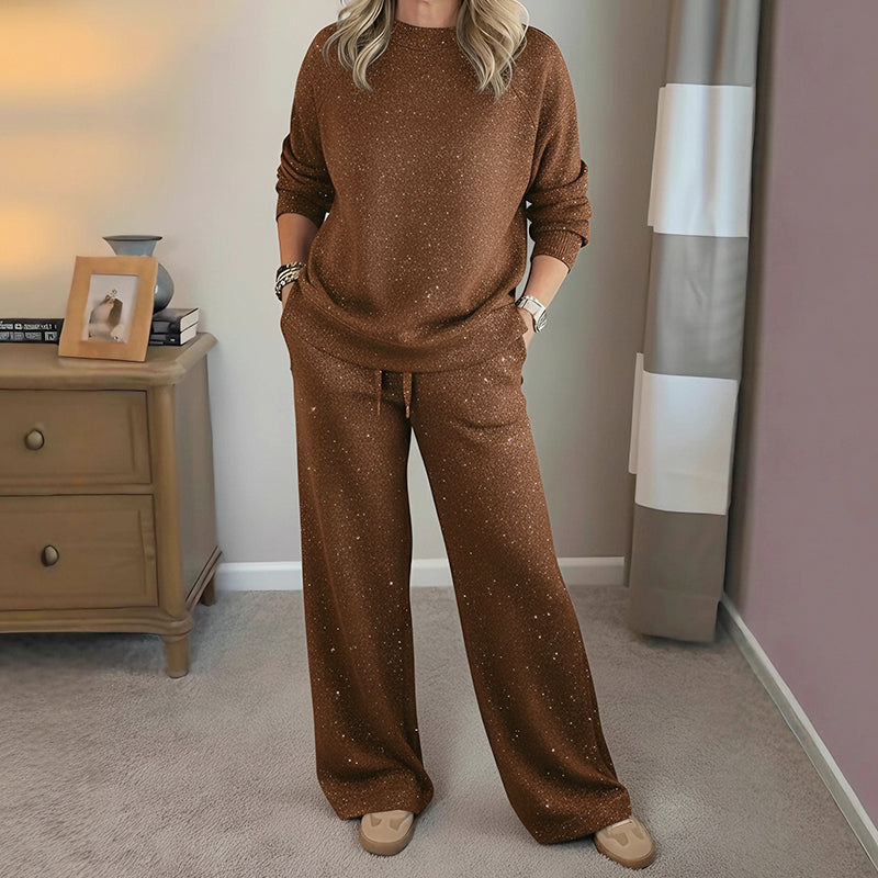 SANNE™ | Tweedelige Elegante Set met Comfort en Subtiele Glans voor Elke Gelegenheid