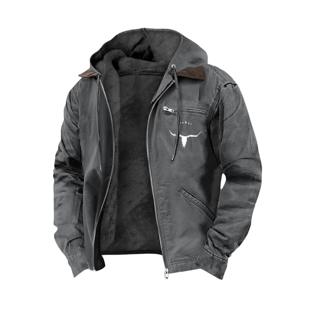 AXEL | Herenjas met Warme Voering en Stoer Design voor Herfstweer