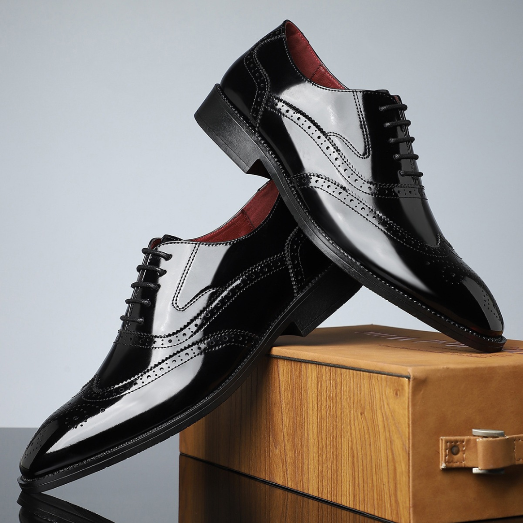 BRAM™ | Wingtip Oxfords met Tijdloze Elegantie en Dagelijks Comfort voor Formele en Casual Looks