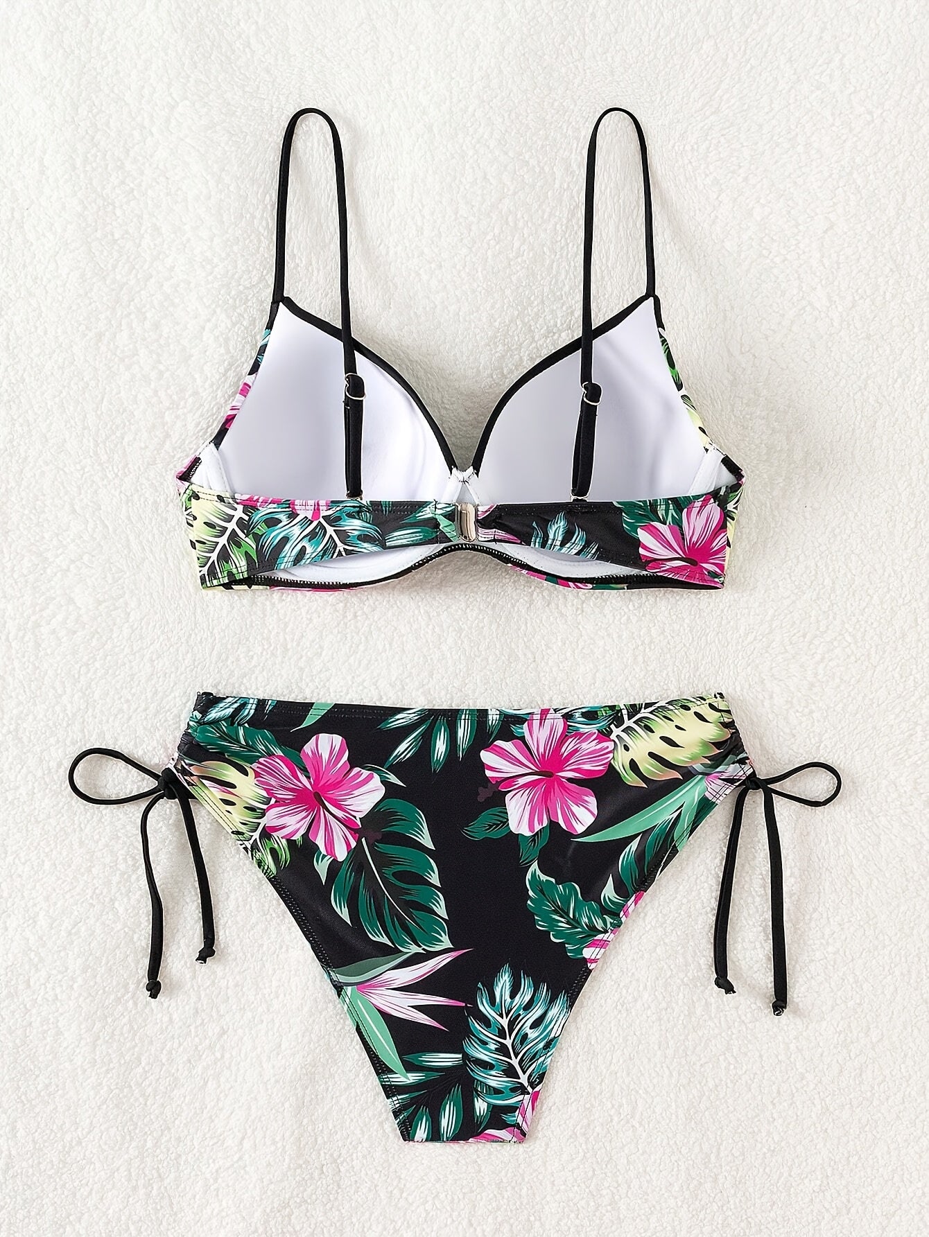 Fiora | Bikini Sculpterend met Beugel en Tropische Bloemenprint voor de Zomer