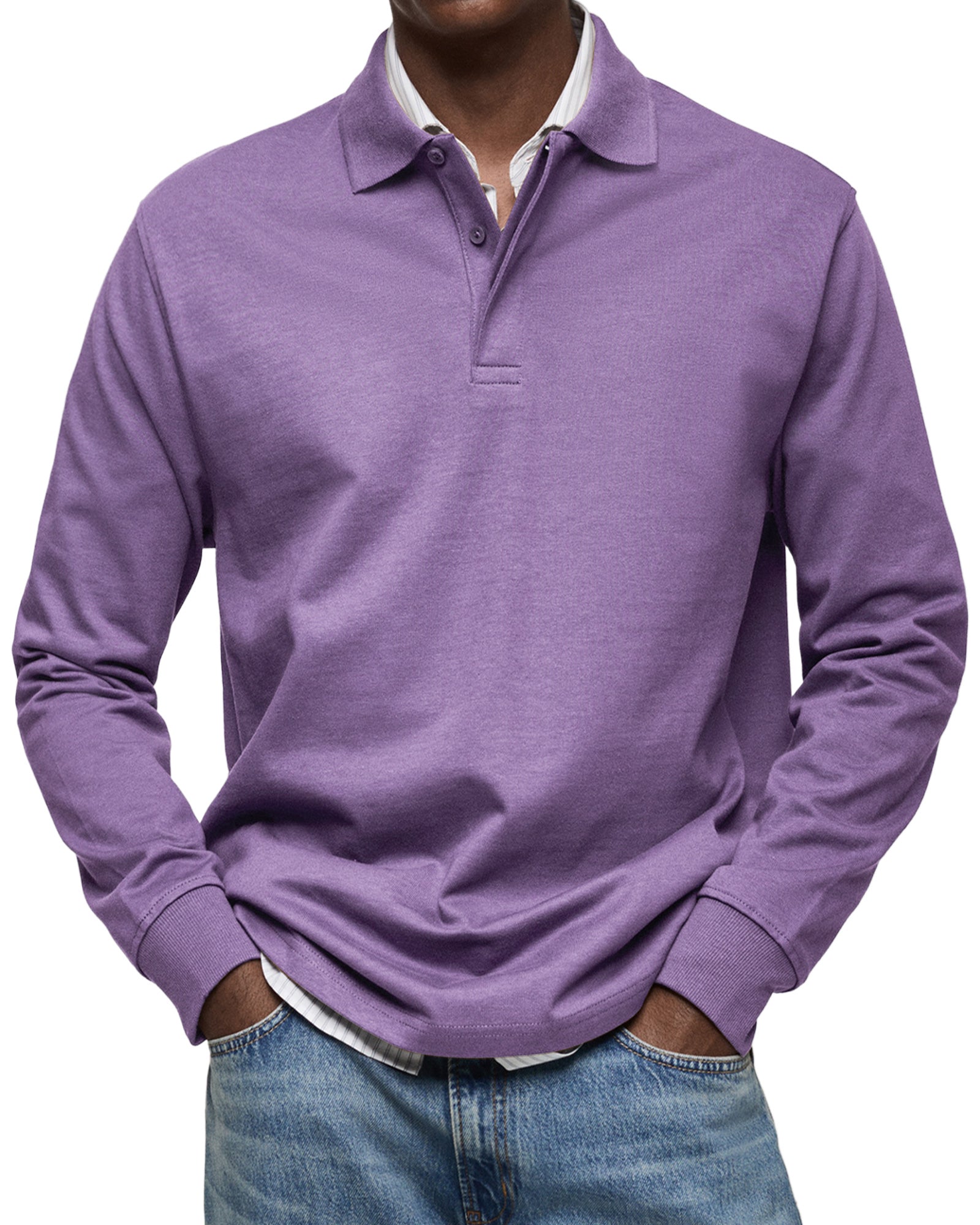 RIKO | Polo Lange Mouw - Comfortabel en Stijlvol