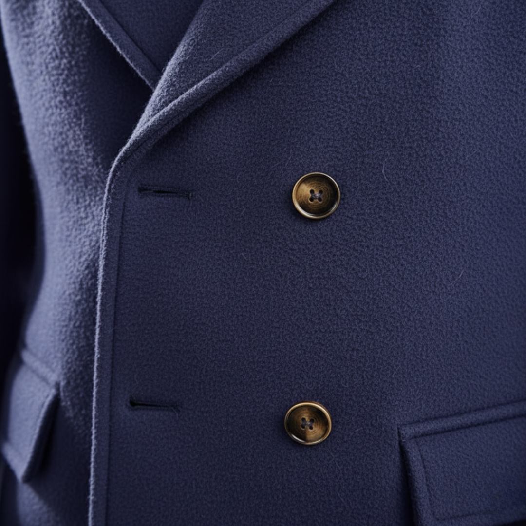 Marcello | Elegante Winter Overjas met Verzorgde Pasvorm voor Dag en Stad