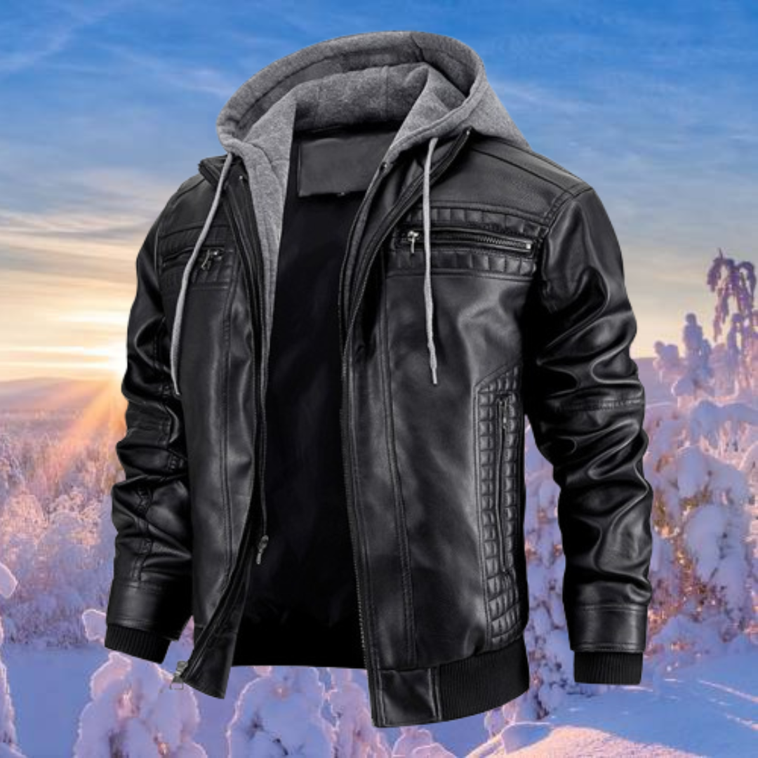 Hubert | Capuchon & Rock Leren Jas