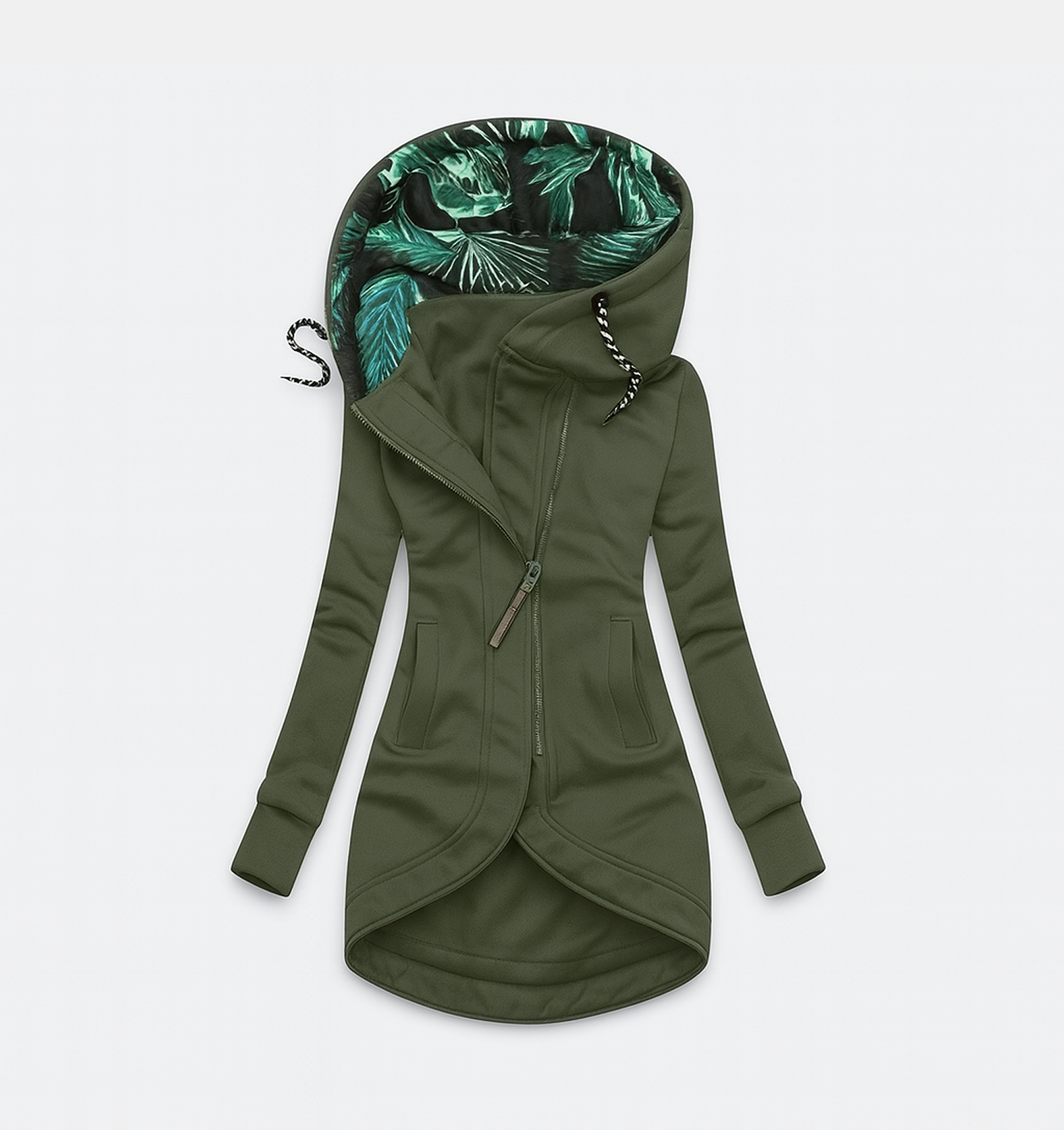 Lichte winterjas voor dames