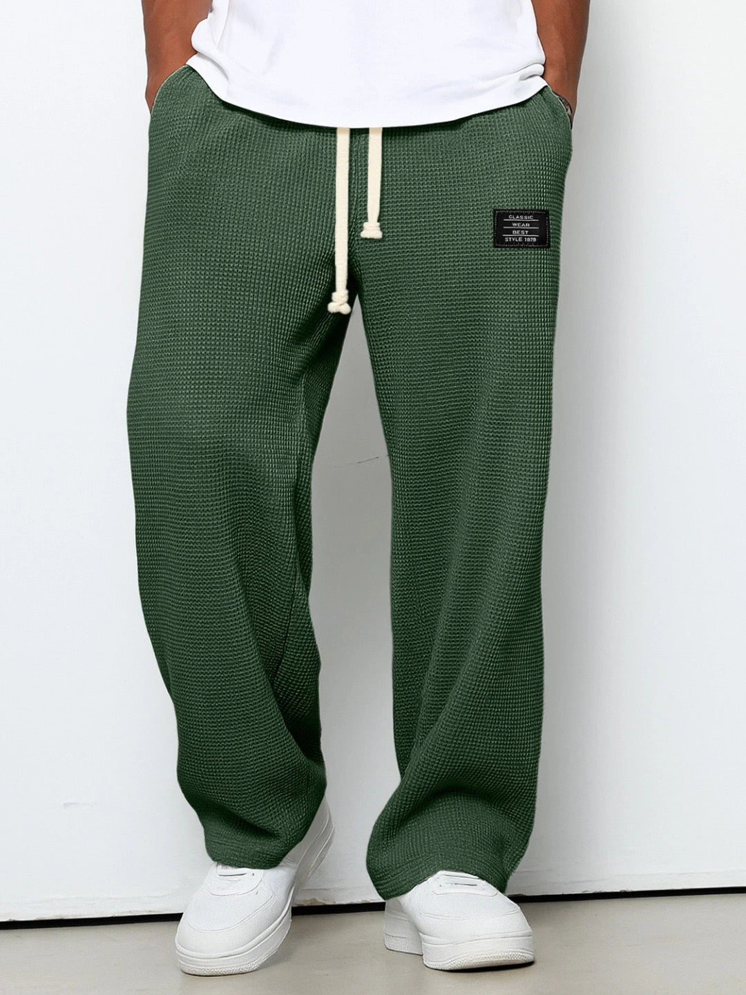 Samuel | Wijde Broek Met Verstelbare Taille