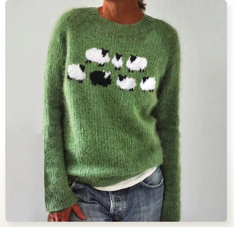 Poppy™ - Retro Cozy Sweater