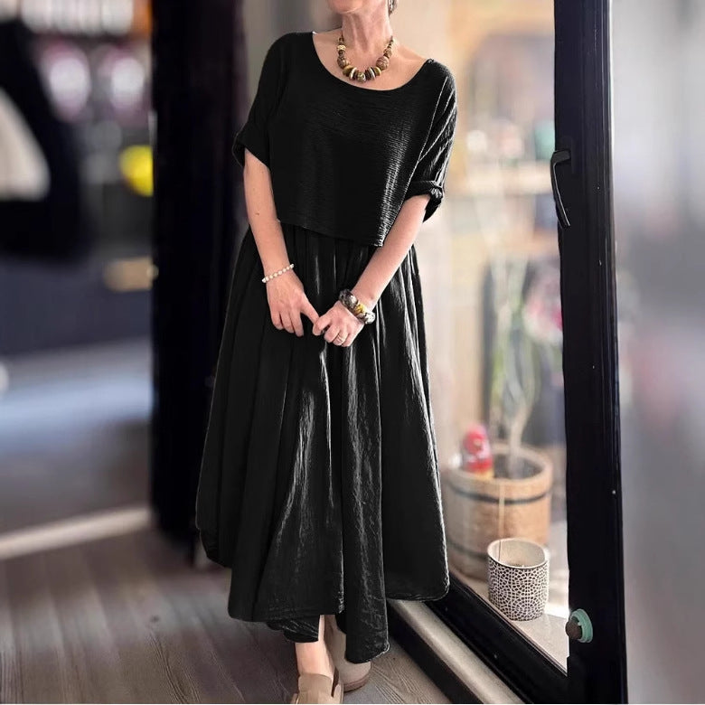 RAFFAELLA | Elegante Twee-delige Set met Vloeiende Pasvorm en Chic Dagstijl