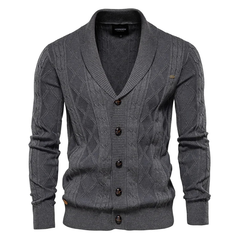 Waldemar | Heren-Cardigan met Knopsluiting