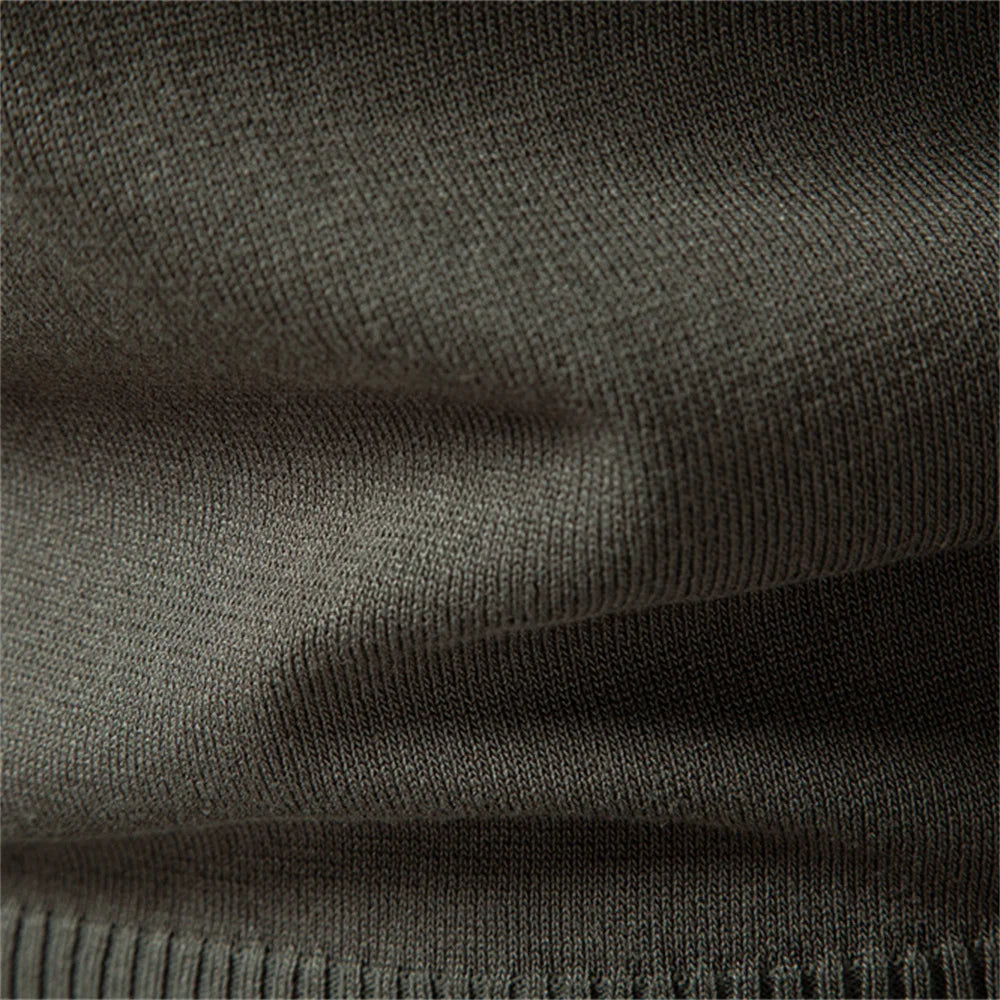 ARMAND | LUXE STRUCTUUR POLO MET RITS VOOR HEREN