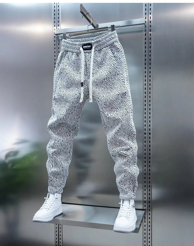 François - Casual broek met trekkoord