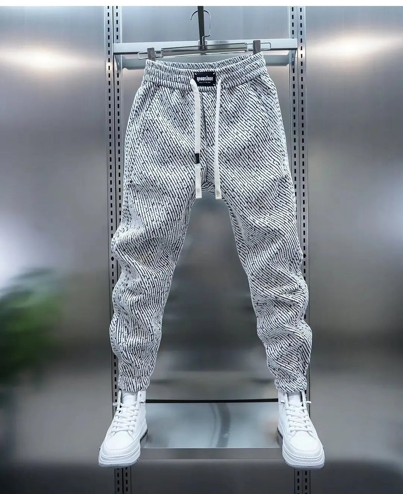 François - Casual broek met trekkoord