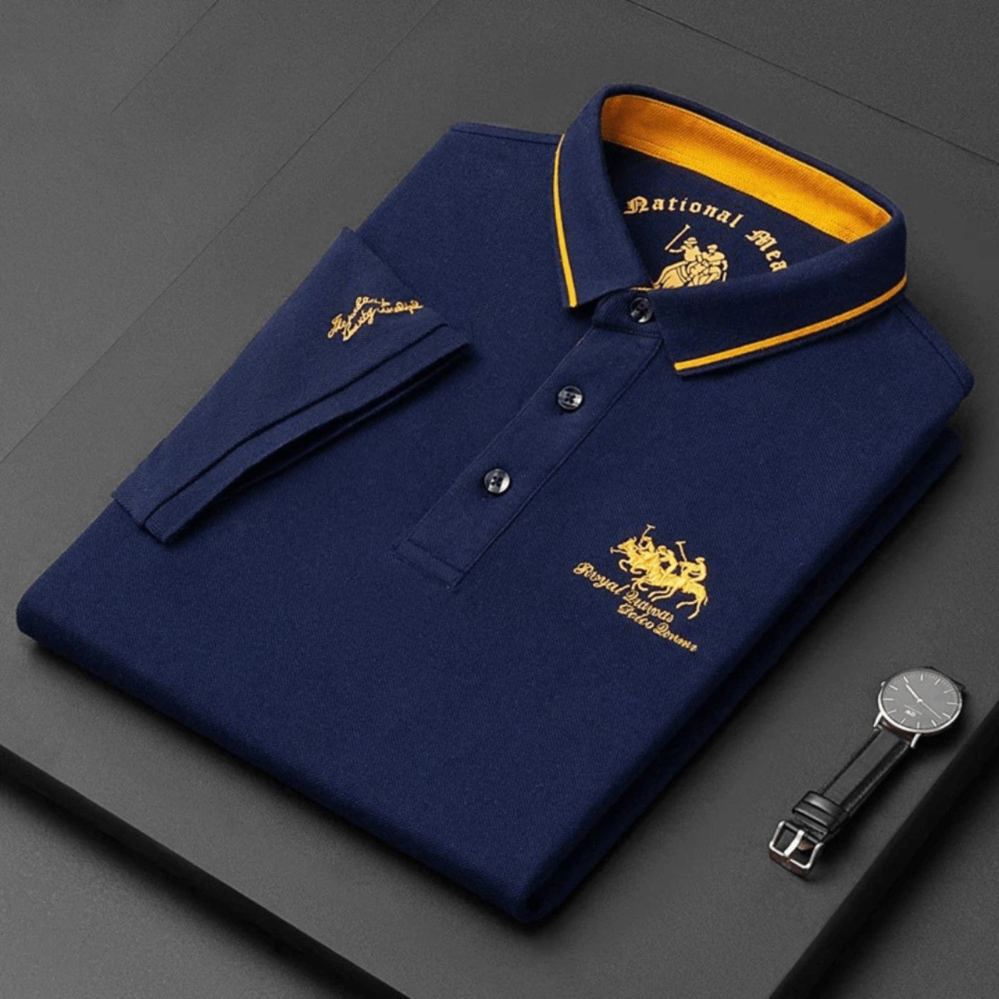 LUCA | Herenpolo met Moderne Pasvorm en Ademend Comfort voor Dagelijks Stijlvol Gebruik
