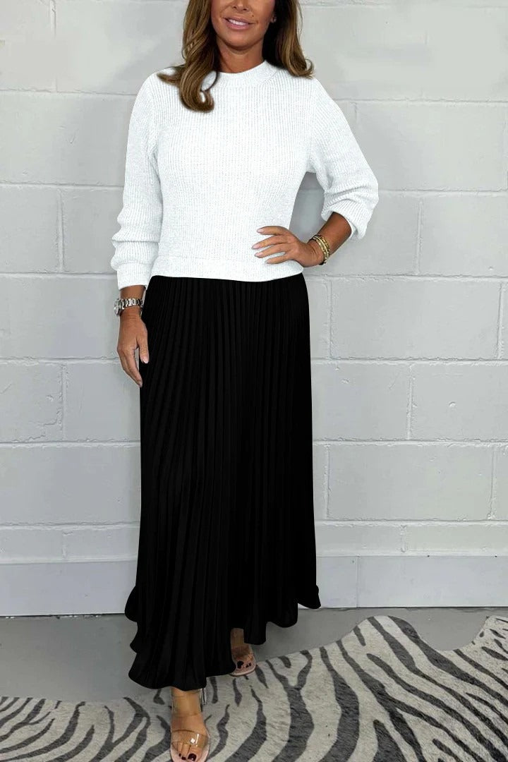 Merel | Maxi Jurk Vrouwelijk Comfort en Elegante Stijl voor een Verfijnde Daily Look