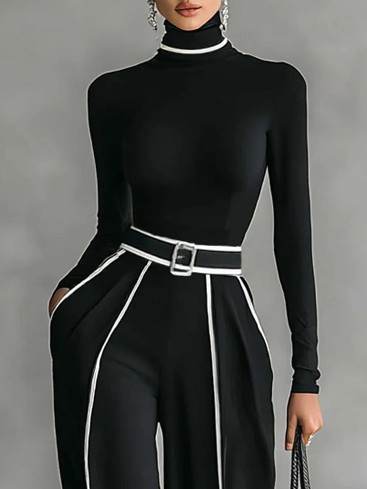 Solana | Elegante tweedelige set met tailleaccent en verfijnde look