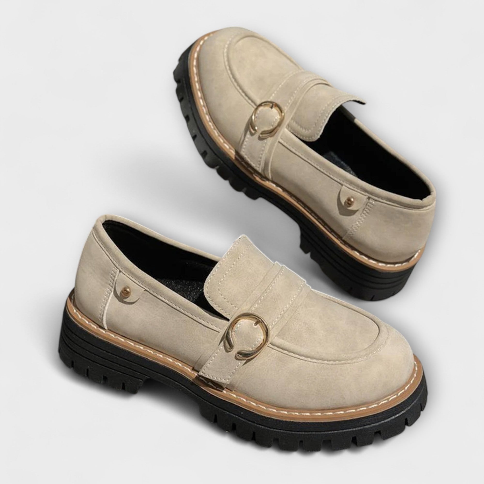 Lora – Comfortabele loafers met ronde neus