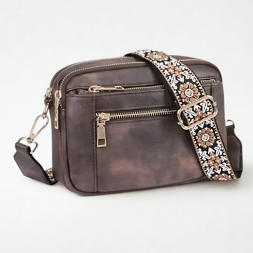 Edith | Verfijnde Leren Schoudertas