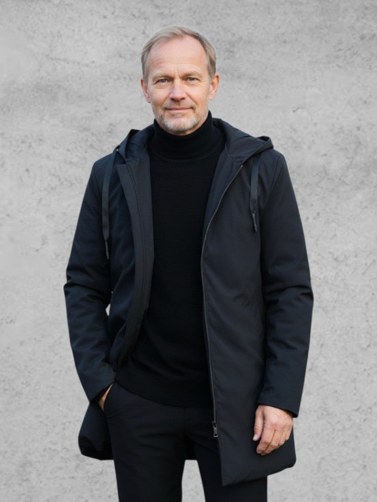 Søren™ | Elegante winterjas met modern ontwerp