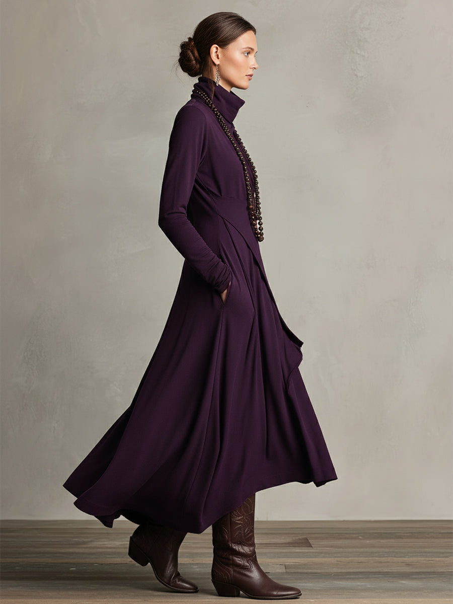 Natalie | Elegante Draped Jurk