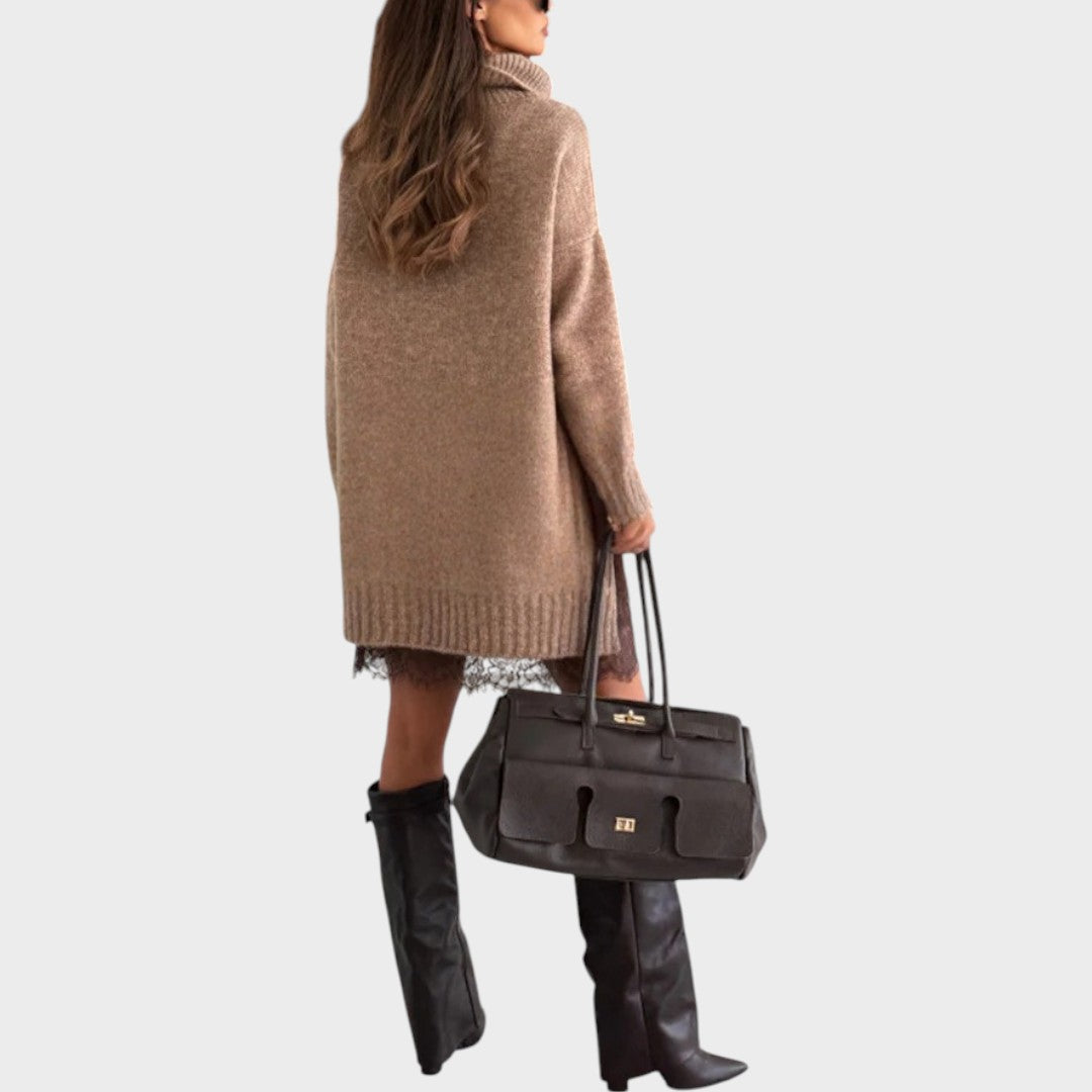 Aurora | Set van Trui en Jurk met Dagelijks Comfort en Vrouwelijke Elegantie