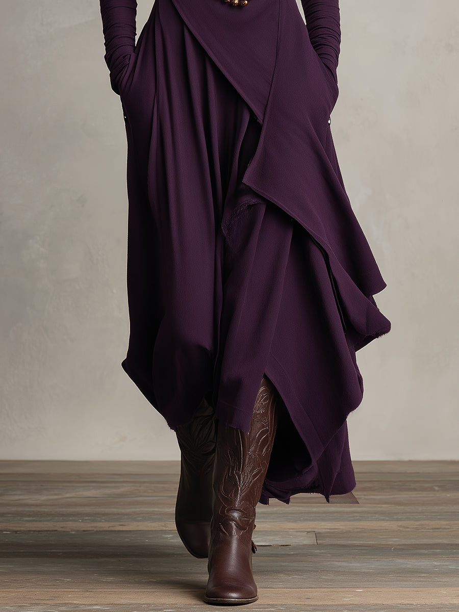 Natalie | Elegante Draped Jurk