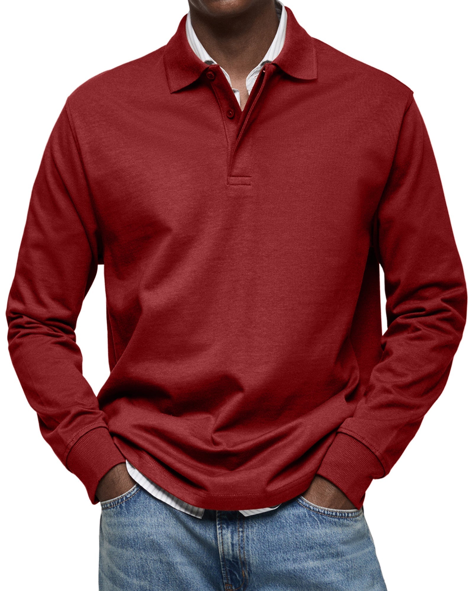 MOHR® | Luxe lange mouwen polo