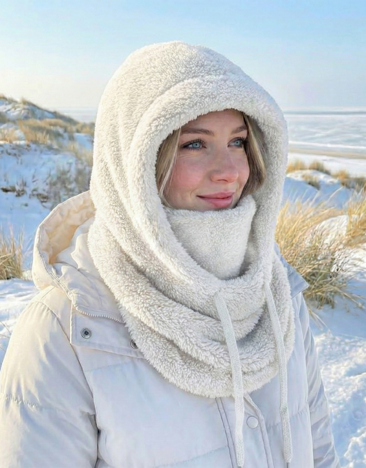 The FrostHug Hoodie™ | Winter kap met Omhullende Warmte en Dagelijks Comfort