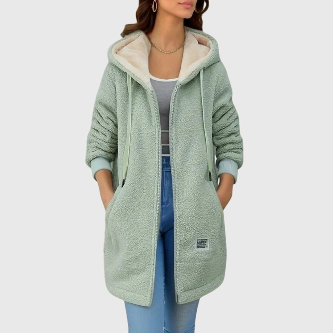 ELENA | Warme Fleecejas met Comfortabele Pasvorm en Casual Elegantie