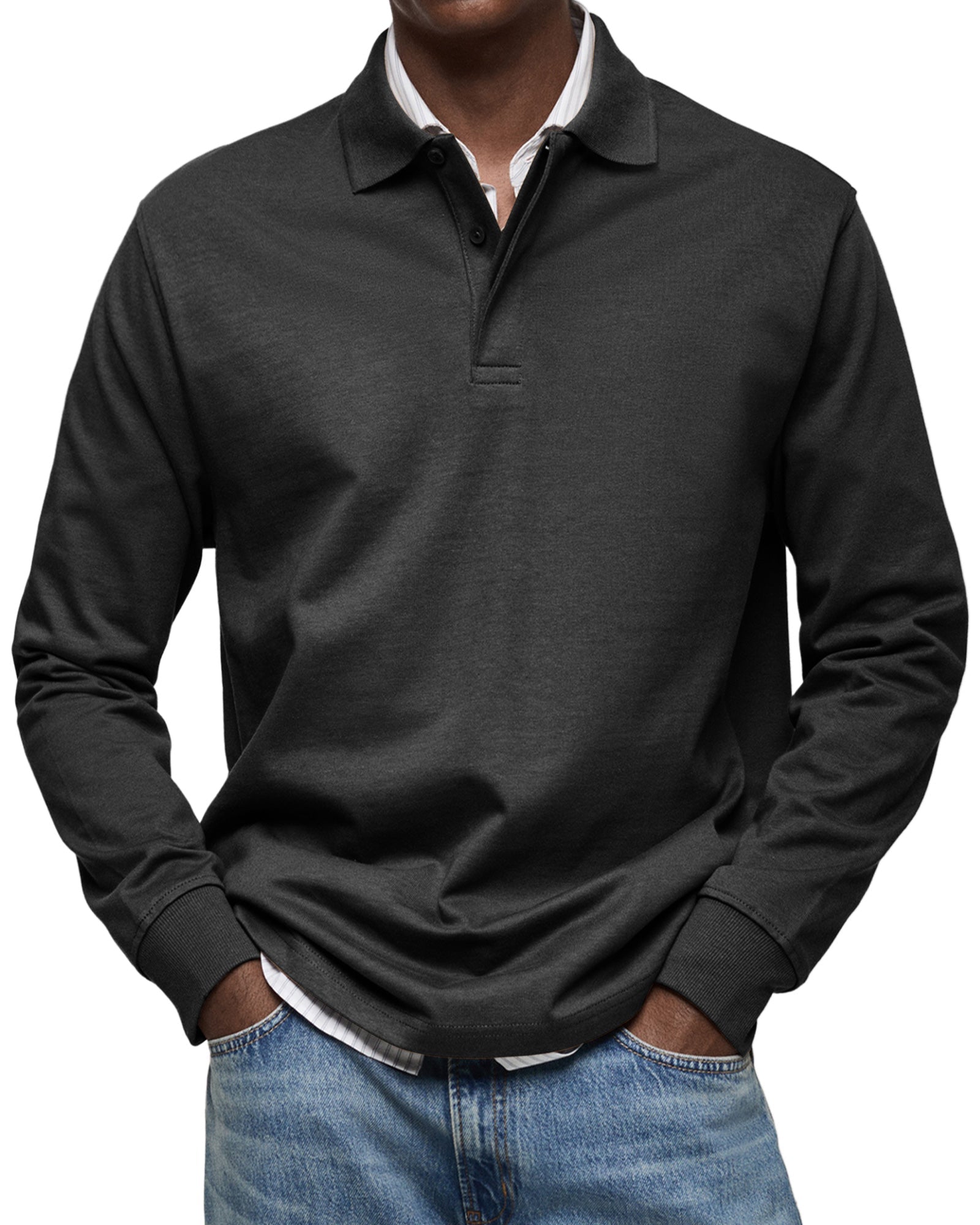 MOHR® | Luxe lange mouwen polo