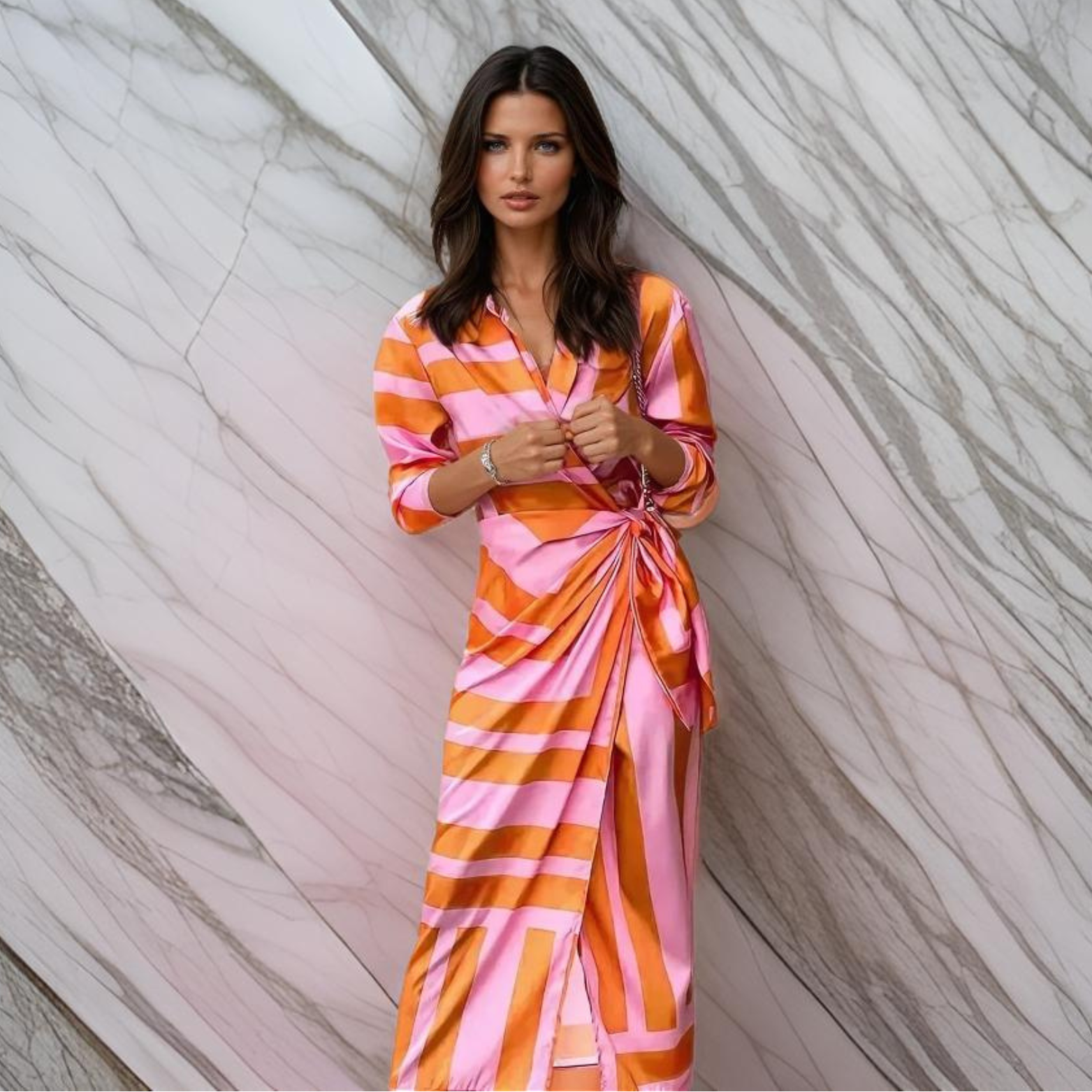 CLARA | Elegante en Trendy Wikkeljurk