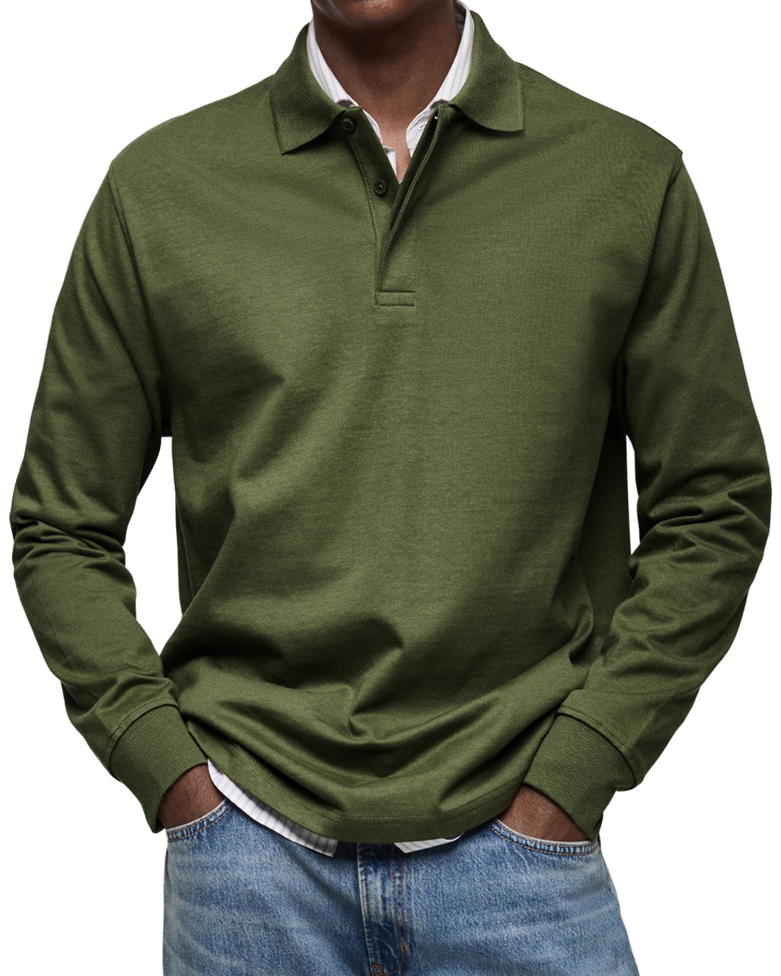 RIKO | Polo Lange Mouw - Comfortabel en Stijlvol