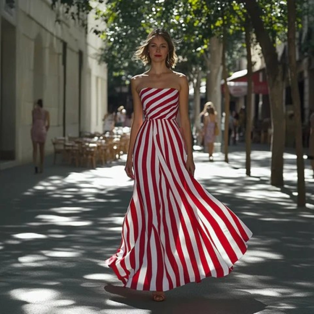 VERONICA | Lange Elegante en Veelzijdige Jurk voor Elke Gelegenheid