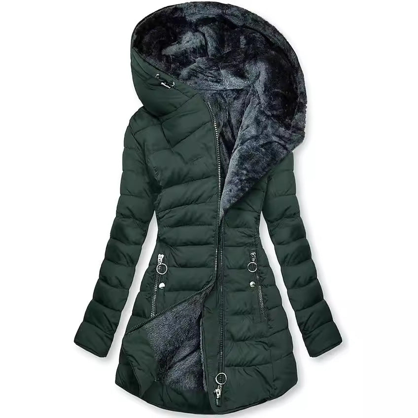 Giulia | Lange Winterjas met Warmtebescherming en Elegante Dagelijkse Stijl