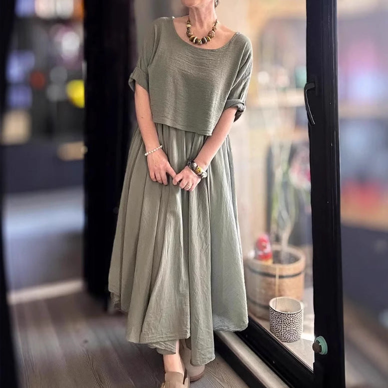 RAFFAELLA | Elegante Twee-delige Set met Vloeiende Pasvorm en Chic Dagstijl