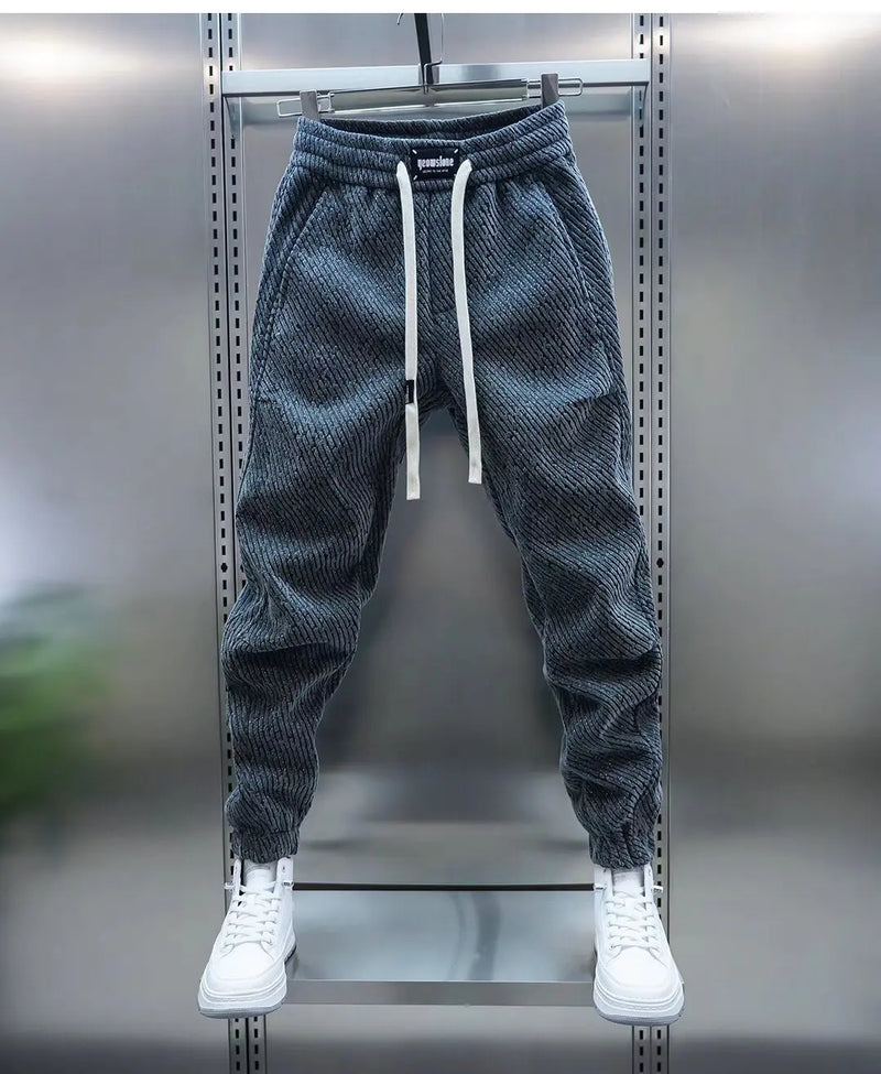 Luuk™ | Casual Trekkoord Broek met Moderne Pasvorm en Streetwear Comfort