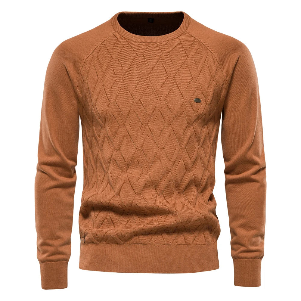 Koelman | Herenpullover met Ruitpatroon