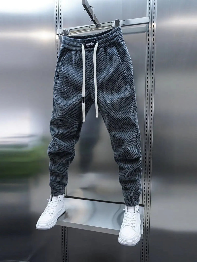 Luuk™ | Casual Trekkoord Broek met Moderne Pasvorm en Streetwear Comfort