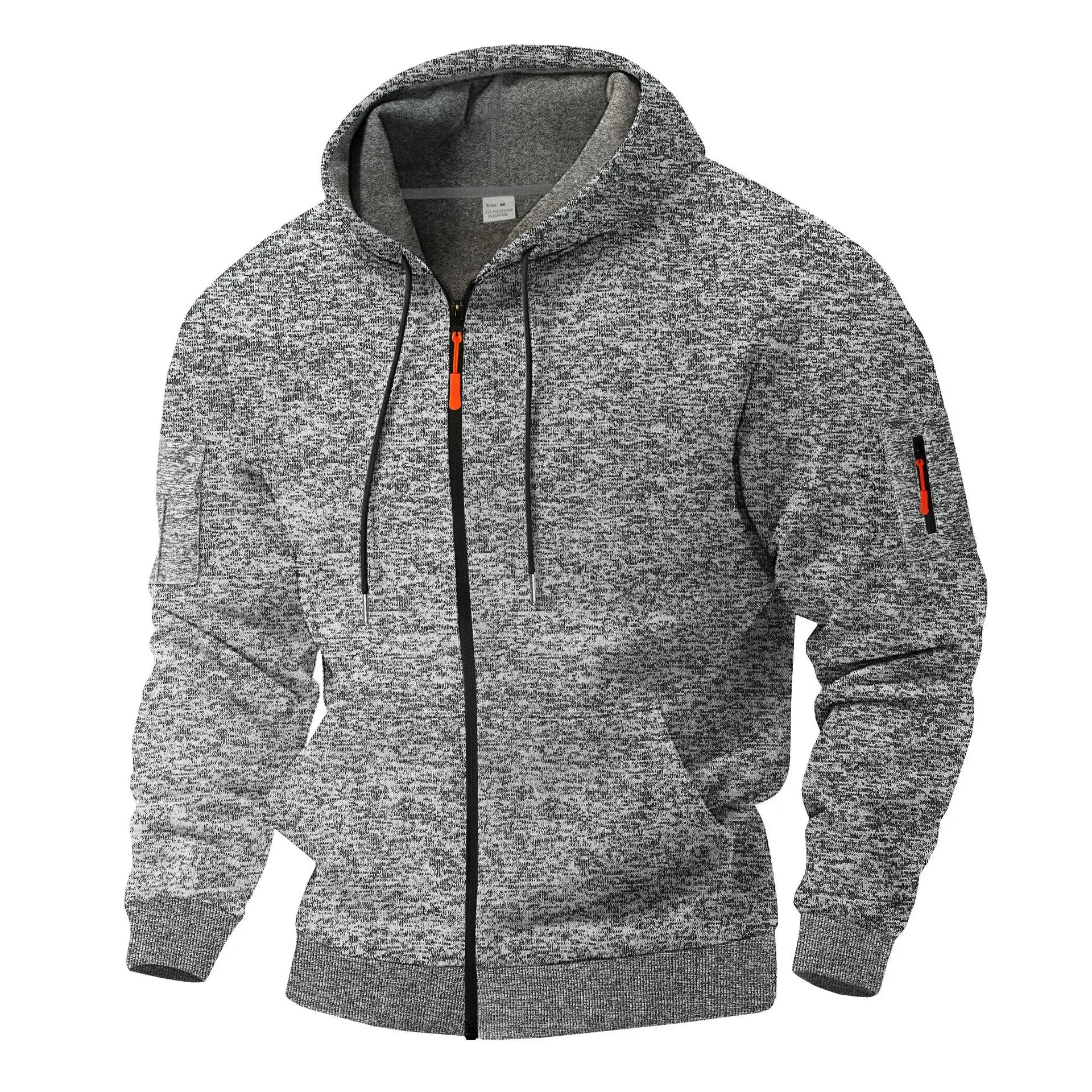 Stijnor™ | Heren vest met capuchon, volledige rits en dagelijkse warmte voor buiten
