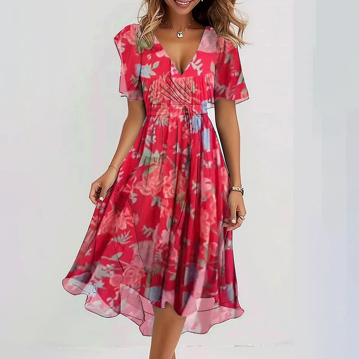 Linnea | Elegante en Lichte Zomerkleed