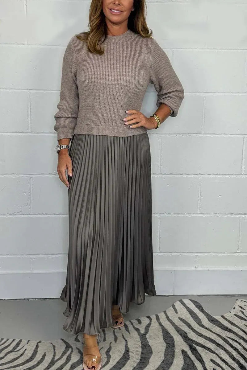 Merel | Maxi Jurk Vrouwelijk Comfort en Elegante Stijl voor een Verfijnde Daily Look