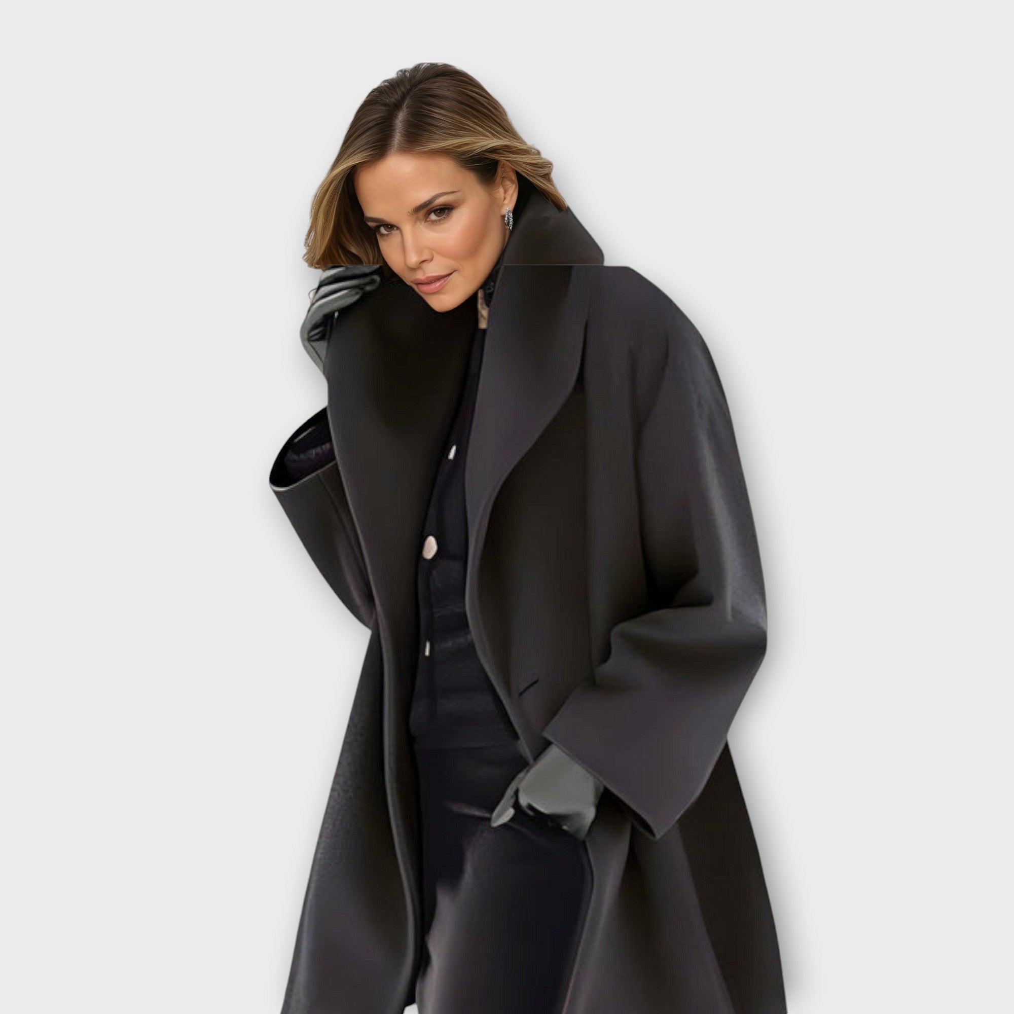 Sofia™ | Elegante wollen jas voor herfst en winter