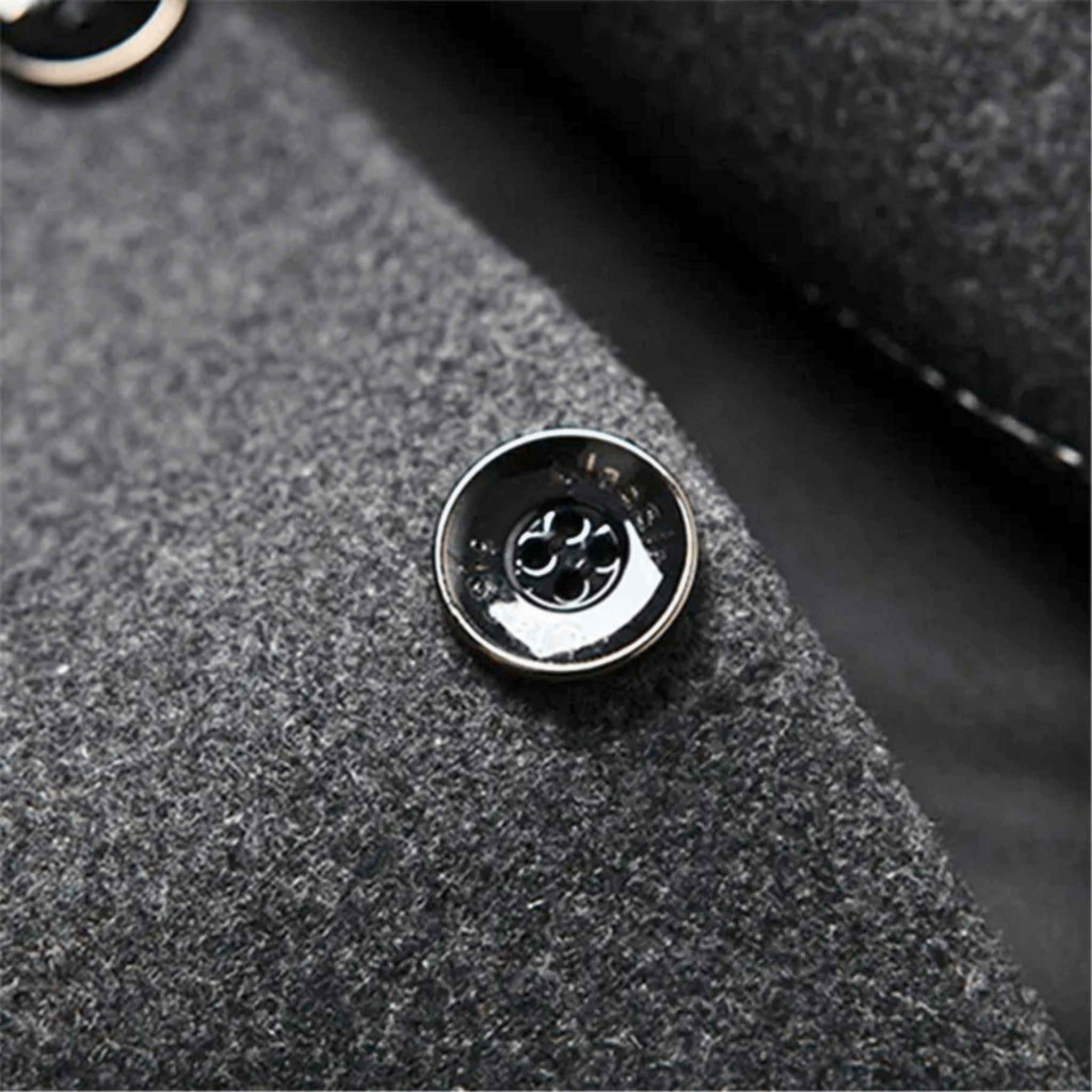 DAAN | Herenjas Slim Fit met Mandarijnkraag en Tijdloze Elegantie voor Koude Dagen