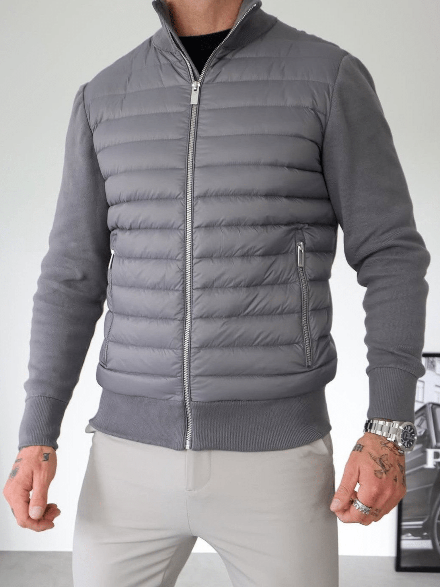 VELINO | Unisex Hybride Jas Warm en Trendy voor de Winter